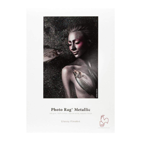 Hahnemühle FineArt Photo Rag Metallic 340 g/m² Inkjet Paper Roll, 91 cm x 12 m