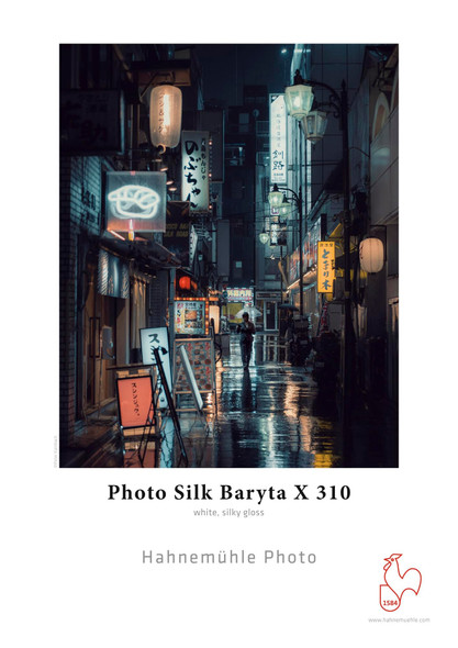 Hahnemühle Photo Silk Baryta X Inkjet Paper Roll, 310gsm, Satin, 44" x 15m, White – image 2