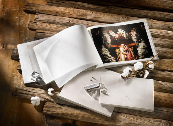 Hahnemühle FineArt Inkjet Linen Album Cover Set, A3, Black – image 2