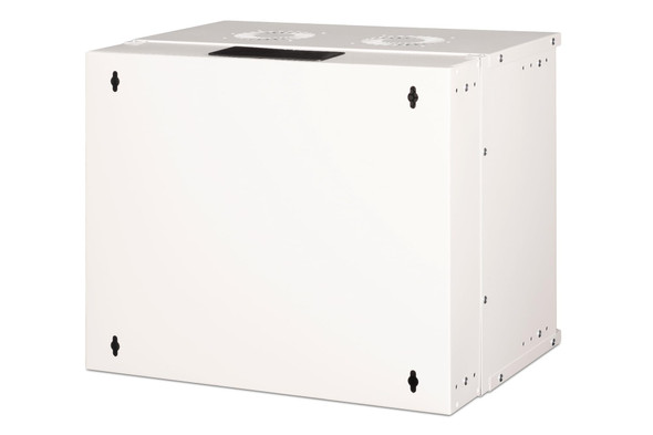 Digitus SoHo Pro 19" 9U Wall Mount Network Cabinet, Glass Door, 400mm Deep, 60kg, Grey - DN-49204 – image 2