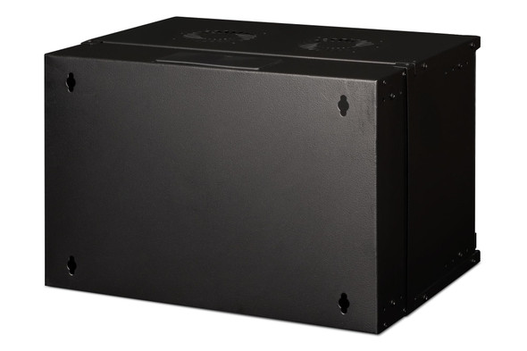 Digitus SoHo Pro 19" 7U Wall Mount Network Cabinet, Glass Door, 400mm Deep, 60kg, Black - DN-49203 – image 2