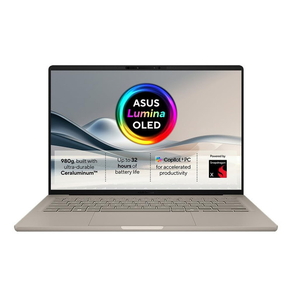 ASUS Zenbook A14 14" OLED Snapdragon X1-26-100 16GB RAM 1TB SSD Copilot+ PC