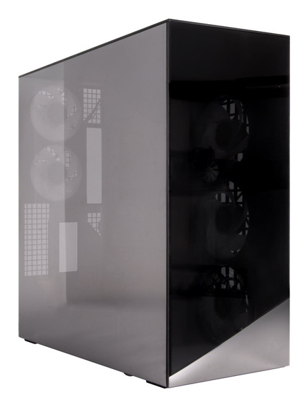 ARCTIC Xtender VG Mid Tower PC Case, E-ATX, 5 Pre-installed Fans, Vertical GPU Mount, Mirror Black - ACPCC00019A – image 2
