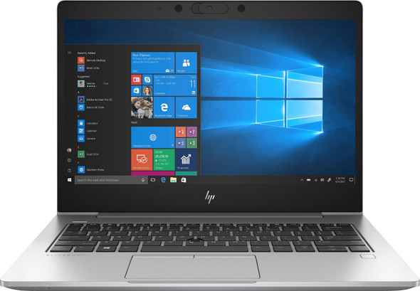HP EliteBook 830 G6, Intel Core i5 8265U, 8GB, 256GB SSD, W10 Pro 13.3in Laptop