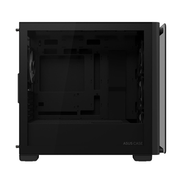 ASUS A23 PLUS Micro-ATX PC Case, Tempered Glass, 4x ARGB Fans, Black - 90DC00K0-B19010 – image 2