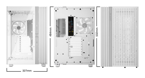 be quiet! Light Base 900 FX E-ATX Full Tower PC Case, Panoramic Glass, 4x 140mm ARGB Fans, White - BGW72 – image 2