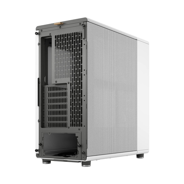 Fractal Design North ATX Mid Tower PC Case, Oak Wood Front, Mesh Side Panel, 2x 140mm Fans, Chalk White - FD-C-NOR1C-03 – image 2