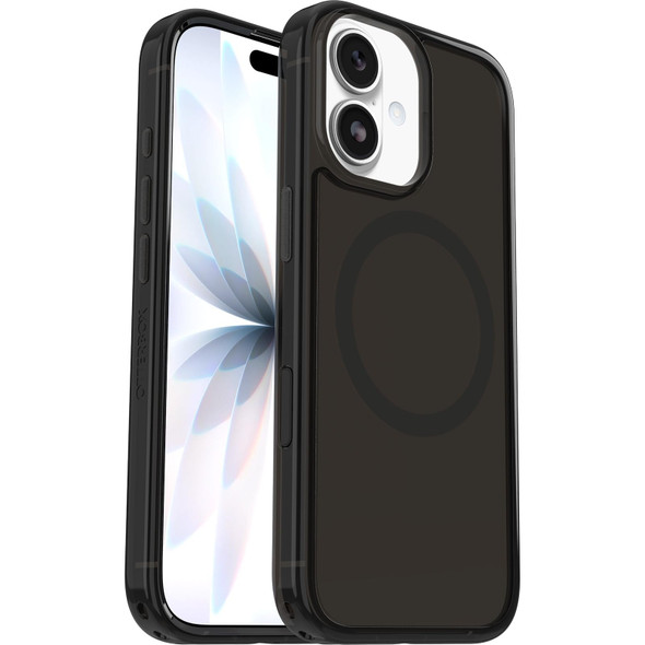 OtterBox Symmetry Series Clear MagSafe Case for iPhone 17, Black - 77-98801