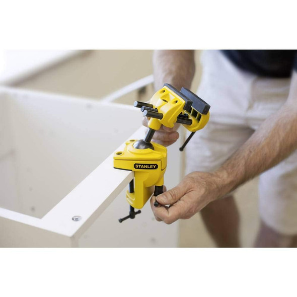 STANLEY MaxSteel Multi-Angle Vice, 360° Ball Joint, Cast Aluminium & Steel - 1-83-069 – image 2