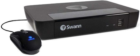 Swann NVR8-8580 8 Channel 4K Network NVR CCTV Recorder 2TB PoE