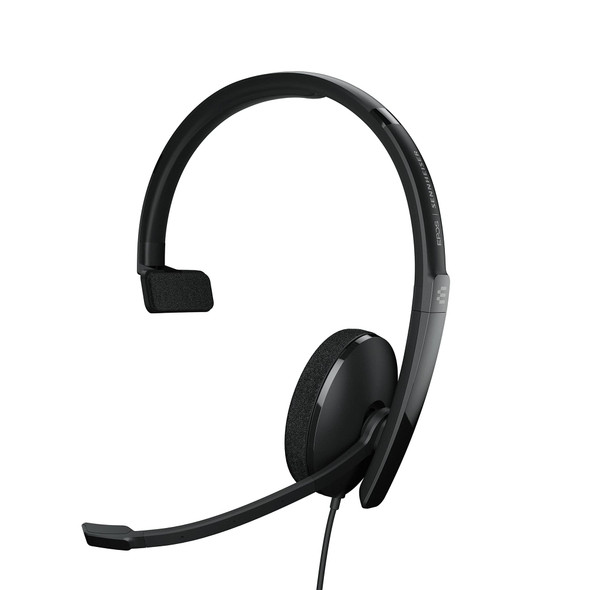 EPOS ADAPT 130T USB-C II Wired On-Ear Headset, Microsoft Teams Certified, Black - 1000903