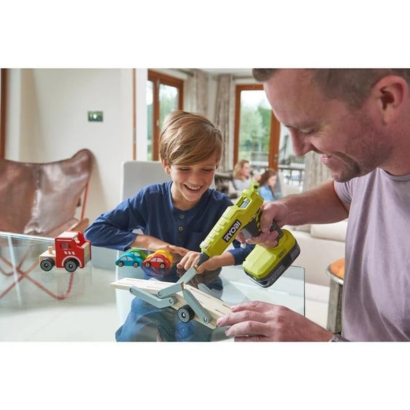 RYOBI R18GLU-0 18V ONE+ Cordless Glue Gun, 11mm Sticks, 3 Min Warm-Up (Battery & Charger Not Included) - R18GLU-0 – image 2
