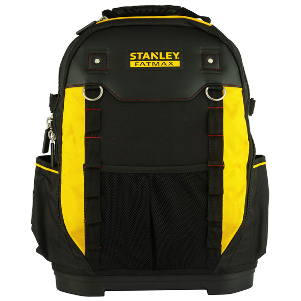STANLEY FatMax Tool Backpack, 50 Pockets, Waterproof Base, 17L, 20kg Capacity - 1-95-611