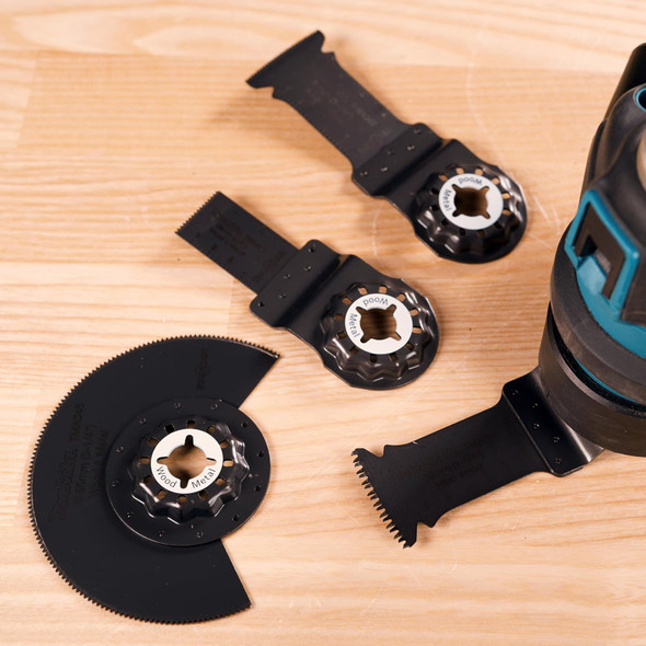 Makita 4-Piece Starlock Multi-Tool Plunge Blade Set - B-67480 – image 2