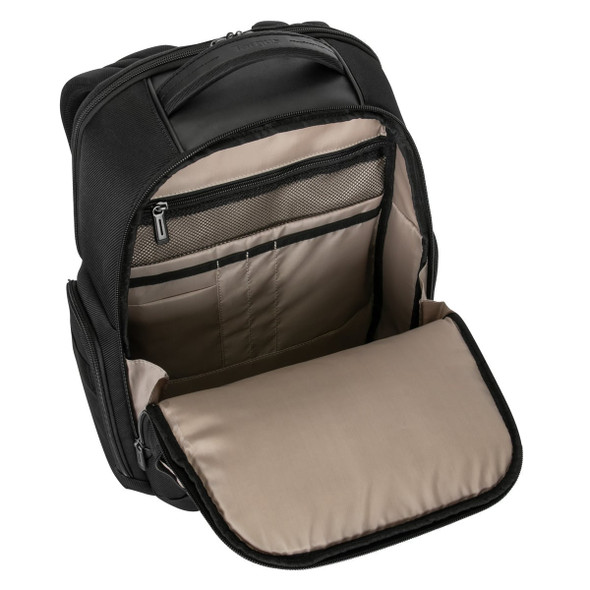 Targus Mobile Elite Backpack for 15.6" Laptops, SafePort Sling, Lockable Zips, Black - TBB618GL – image 2