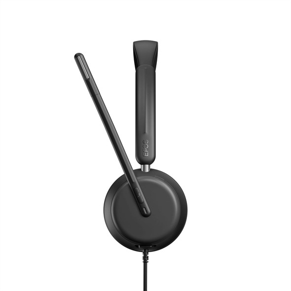 EPOS IMPACT 860 Dual-Sided Wired USB-C Headset with USB-A Adapter, Noise-Cancelling Mic, Super Wideband - 1001176