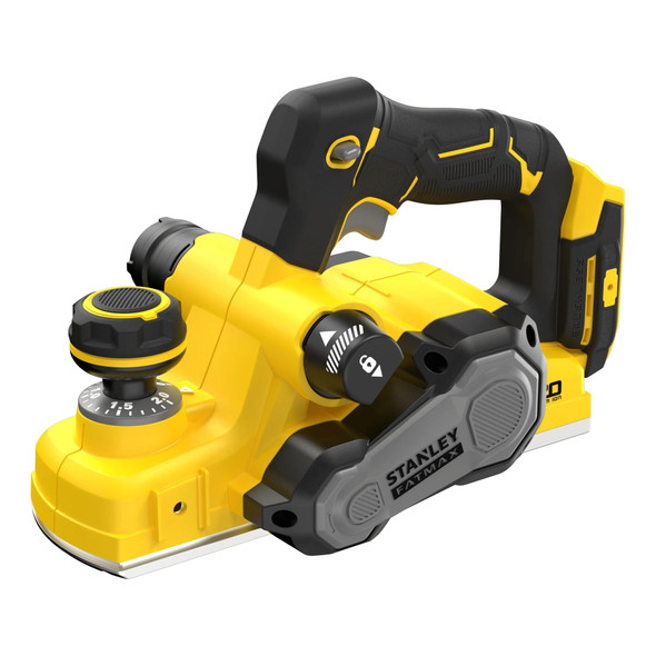 STANLEY FATMAX V20 18V Cordless Brushless Planer, 15,000rpm, 2 Blades (Battery & Charger Not Included) - SFMCW300B-XJ