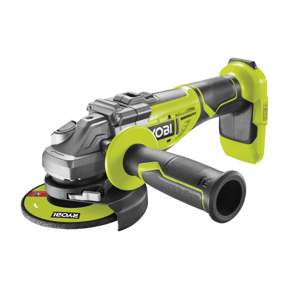 RYOBI R18AG7-0 18V ONE+ Brushless Angle Grinder, 125mm (Battery & Charger Not Included) - R18AG7-0