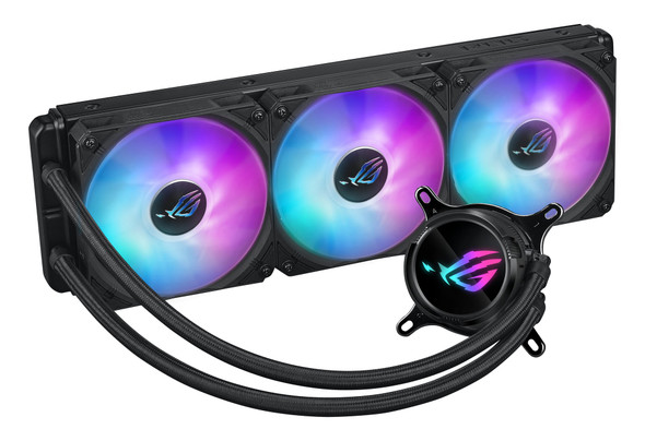 ASUS ROG Strix LC III 360 ARGB All-in-One CPU Liquid Cooler, 3x 120mm ARGB Fans, Black - 90RC00T1-M0UAY0 – image 2