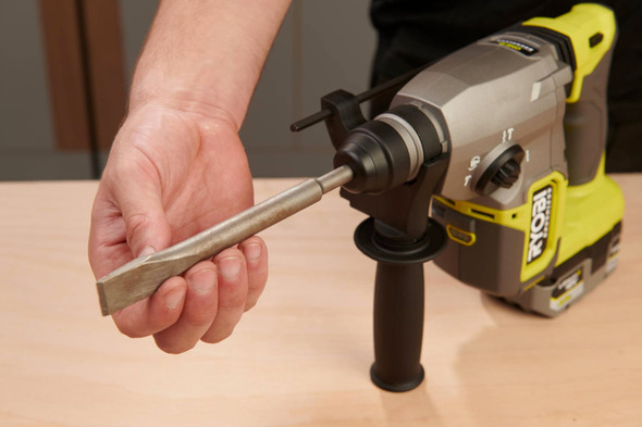 RYOBI 18V ONE+ Brushless Cordless SDS+ Rotary Hammer Drill (Battery & Charger Not Included) - RSDS18BL-0 – image 2