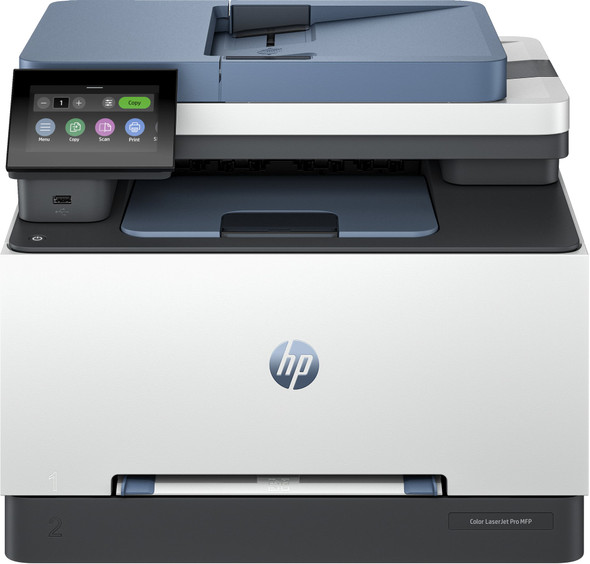 HP Color LaserJet Pro MFP 3302fdn A4 Colour Laser 4-in-1 Printer, 25ppm, Duplex, Fax - 499Q7F#B19