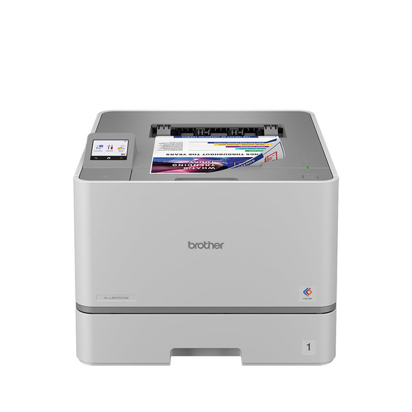Brother HL-L8570CDW A4 Colour Laser Printer, 31ppm, 2400 x 600 dpi, Wi-Fi & Gigabit LAN - HLL8570CDWZU1