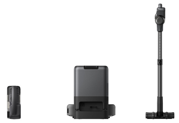 eufy E20 3-in-1 Robot Vacuum, Stick & Handheld Vacuum, 30,000Pa Suction, Auto-Empty - T2070G10