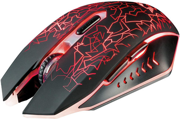 Trust GXT 107 Izza Wireless, LED, 6 Button, Gaming Mouse