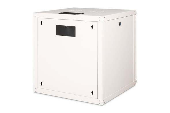 DIGITUS Unique 12U 19" Wall Mounting Network Cabinet, 643 x 600 x 600 mm, Glass Door, Light Grey - DN-1912U-6/6 – image 2