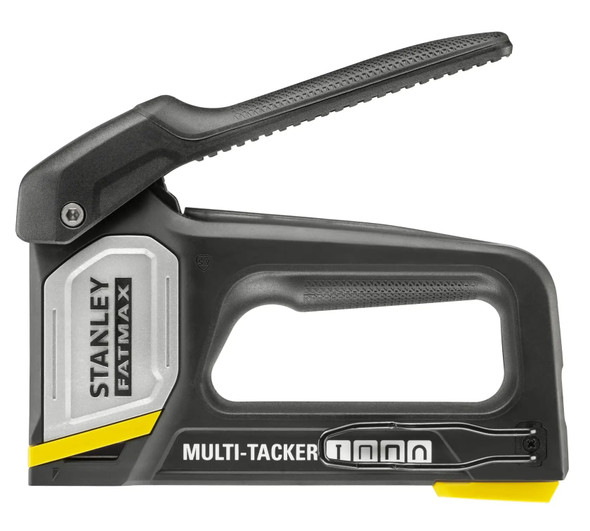 STANLEY FATMAX 4-in-1 Multi Tacker Staple Gun, Takes Type A, G, CT100 Staples & Type J Brad Nails - FMHT70401-0 – image 2
