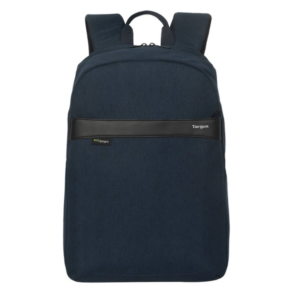 Targus GeoLite EcoSmart Essentials Laptop Backpack for 15-16" Laptops, Water-Resistant, Navy - TSB96002GL