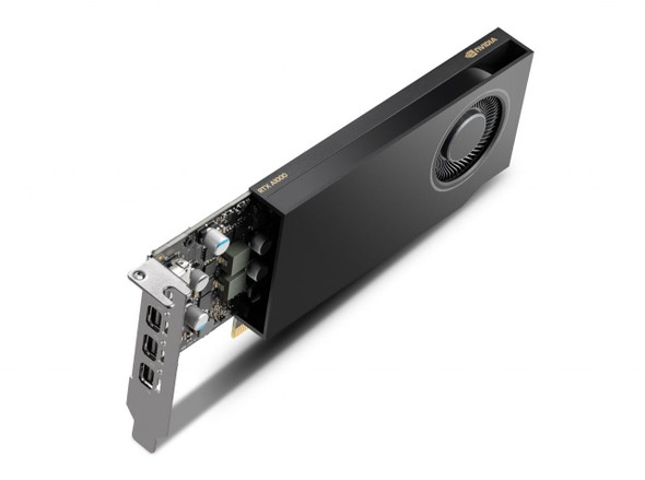 PNY RTX A1000 Low Profile Graphics Card 8GB GDDR6 4x Mini DP - VCNRTXA1000-SB