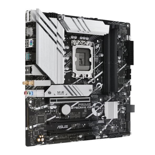 ASUS PRIME B760M-A WIFI D4 Intel B760 Micro ATX Motherboard LGA 1700 DDR4 – image 2