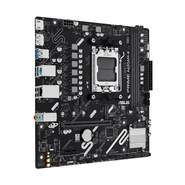 ASUS PRIME A620AM-K AMD Socket AM5 Micro ATX Motherboard - 90MB1GX0-M0EAY0 – image 2