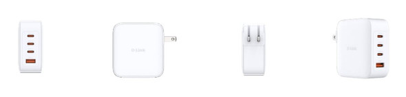 D-Link DCP-101 100W GaN 4-Port Fast USB Charger, PD 3.0 & QC 4.0 - DCP-101/B – image 2