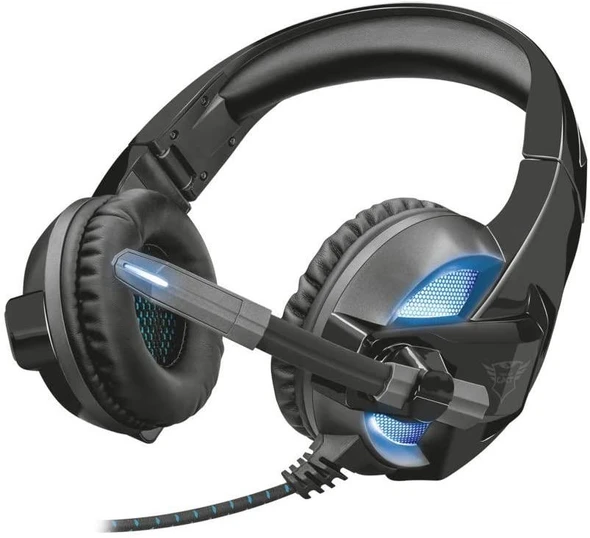 Trust Gaming GXT 410 Rune illuminated Gaming Headset for PC & Laptop - Black