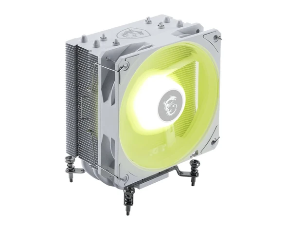 MSI MAG CoreFrozr AA13 White CPU Air Cooler, 240W TDP, 12 cm Fan - MAG COREFROZR AA13 WHITE