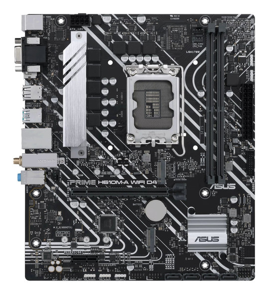 ASUS Prime H610M-A WIFI D4 Micro ATX Motherboard, LGA 1700, DDR4, Wi-Fi 5 - 90MB1C80-M0EAY0 – image 2