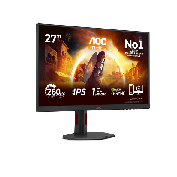 AOC G4 27G4ZR 27" 1920 x 1080 260Hz Fast IPS Gaming Monitor - 27G4ZR – image 2