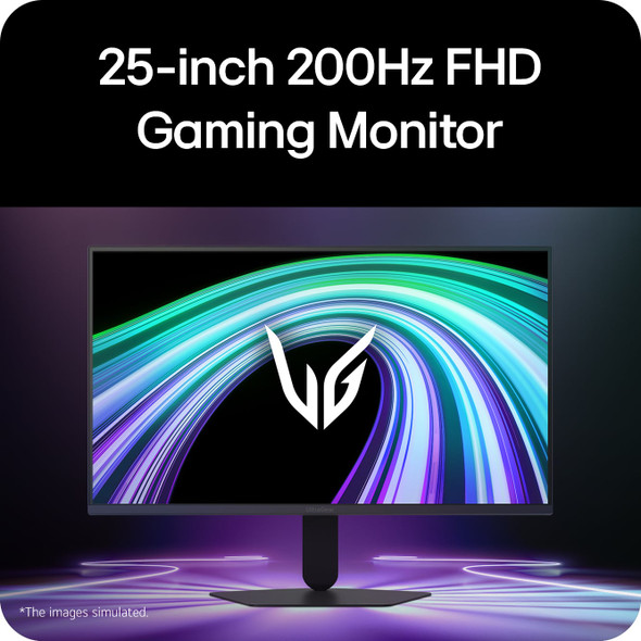 LG UltraGear 24.4" Full HD 200Hz IPS Gaming Monitor - 25G523B-B.AEK – image 2