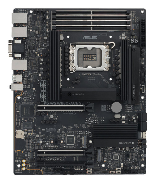 ASUS Pro WS W880-ACE SE Intel LGA 1851 DDR5 PCIe 5.0 ATX Motherboard - 90MB1KV0-M0EAY0 – image 2