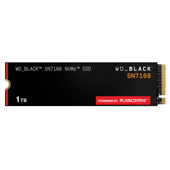 Western Digital WD_BLACK SN7100 1TB M.2 PCIe 4.0 NVMe SSD - WDS100T4X0E-00CJA0