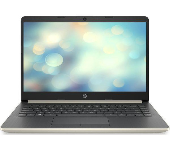HP 14-CF0500sa. Intel Pentium Gold 4417U, 4GB RAM, 128GB SSD, 14" Laptop