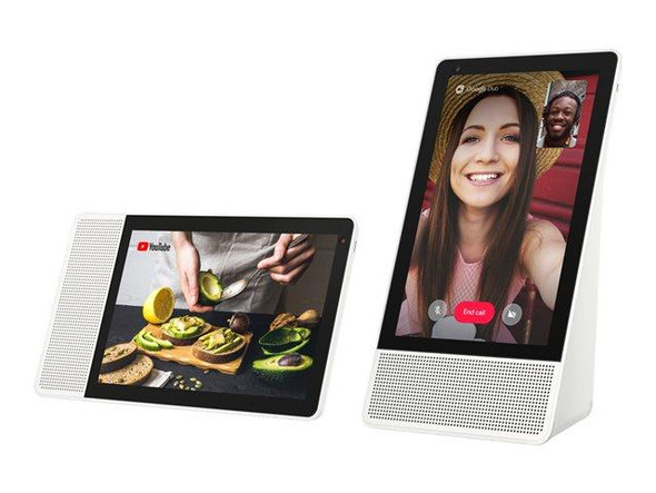 LENOVO SMART DISPLAY 10 Inch ZA3N0006GB - White/Bamboo