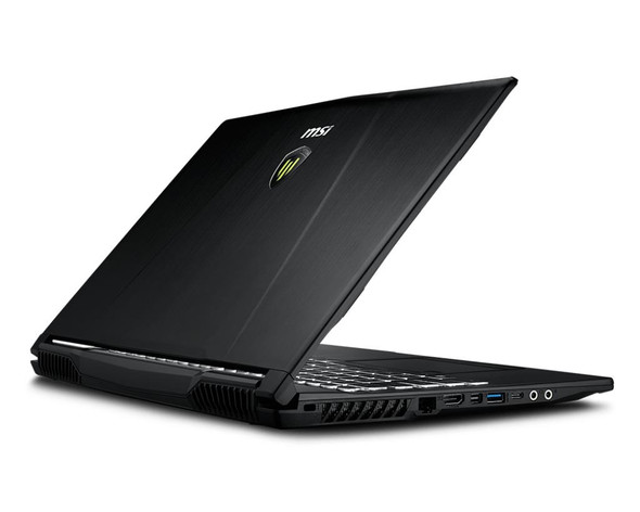 MSI WE63, i7 8750H, 8GB RAM, 1TB HDD NVIDIA Quadro P1000 W10 Pro 15.6" Laptop