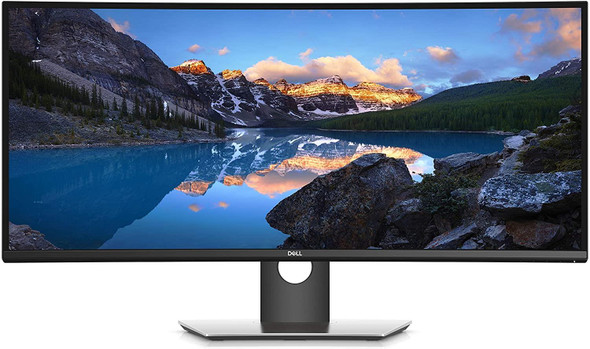 Dell U3419W 34" Ultra Widescreen QHD (3440 x 1440) IPS LED Curved Monitor