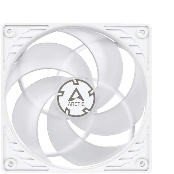 ARCTIC P12 PWM - Pressure-optimised 120 mm Fan with PWM - White/Transparent