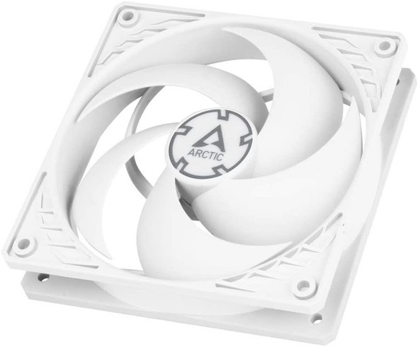 ARCTIC P12 PWM - Pressure-optimised 120 mm Fan with PWM - White/White