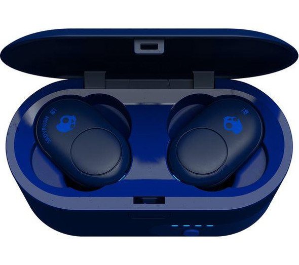 Skullcandy Push Wireless Bluetooth In-Ear Earphones - Indigo Blue