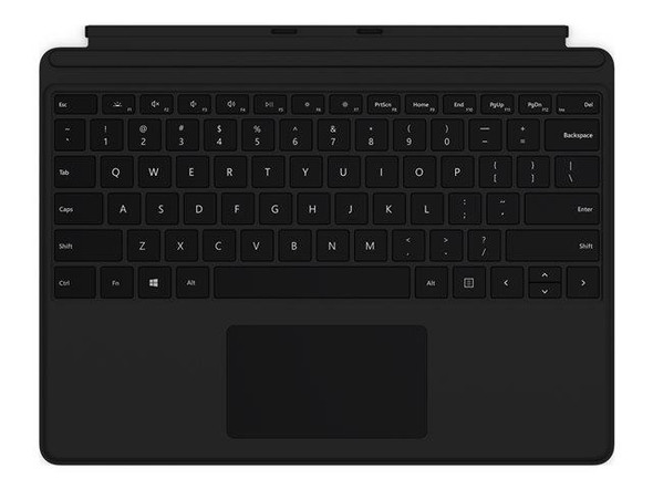 Microsoft Surface Pro X QWERTY Keyboard With Trackpad - UK Black
